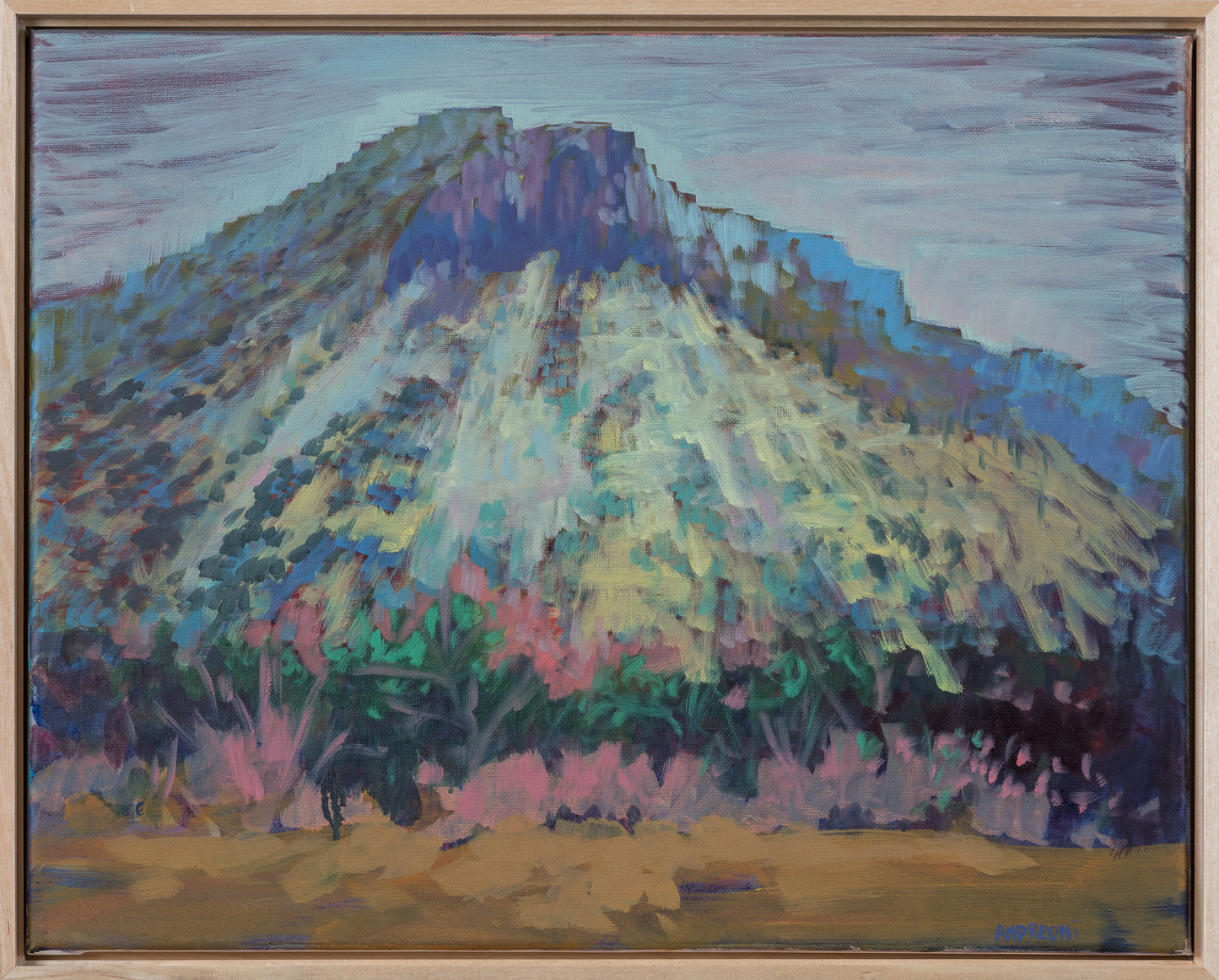 Lone Mountain 16"x18 inches