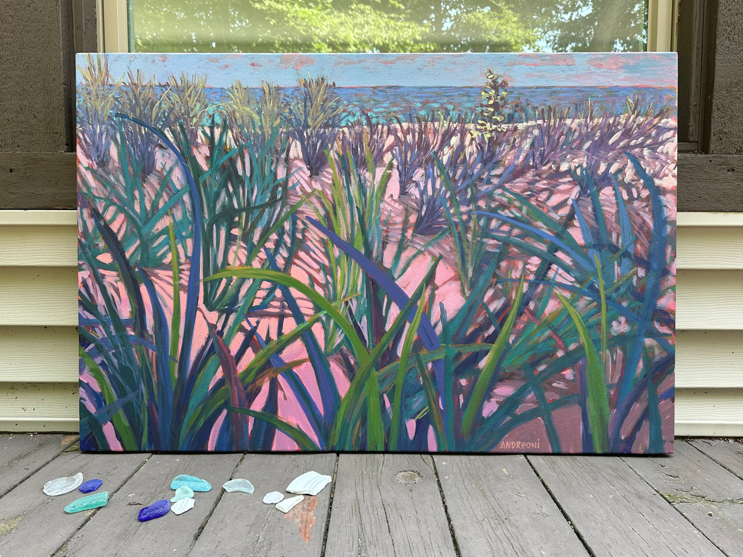 "NEW" Michigan Dune Grass 24x36 in