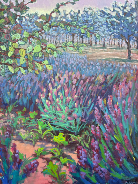 "NEW" Michigan Lavender Fields 30x40 inches