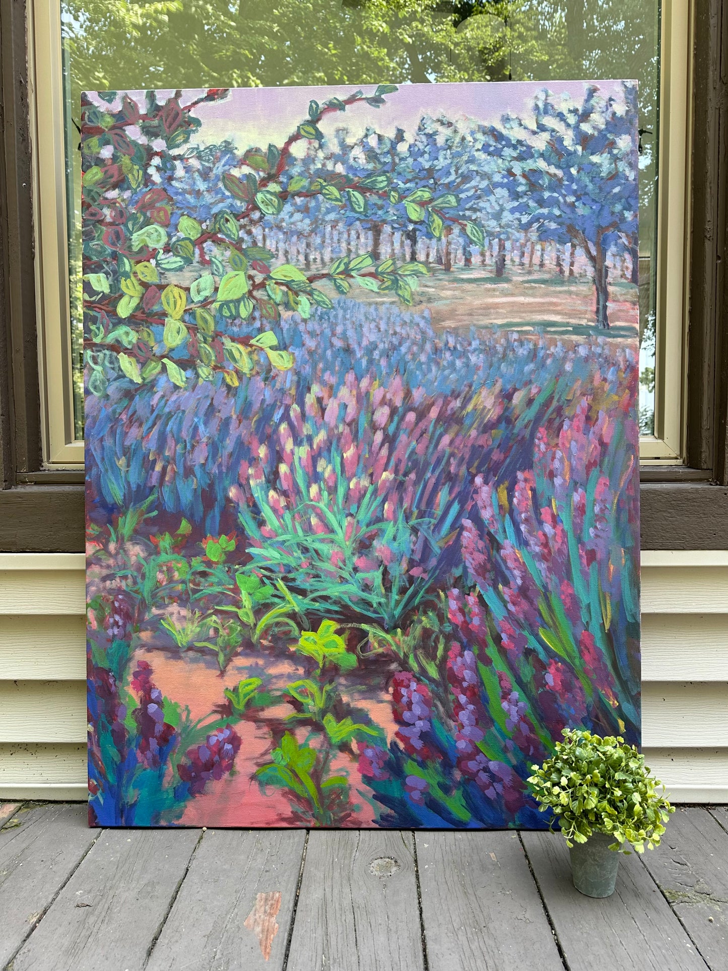 "NEW" Michigan Lavender Fields 30x40 inches