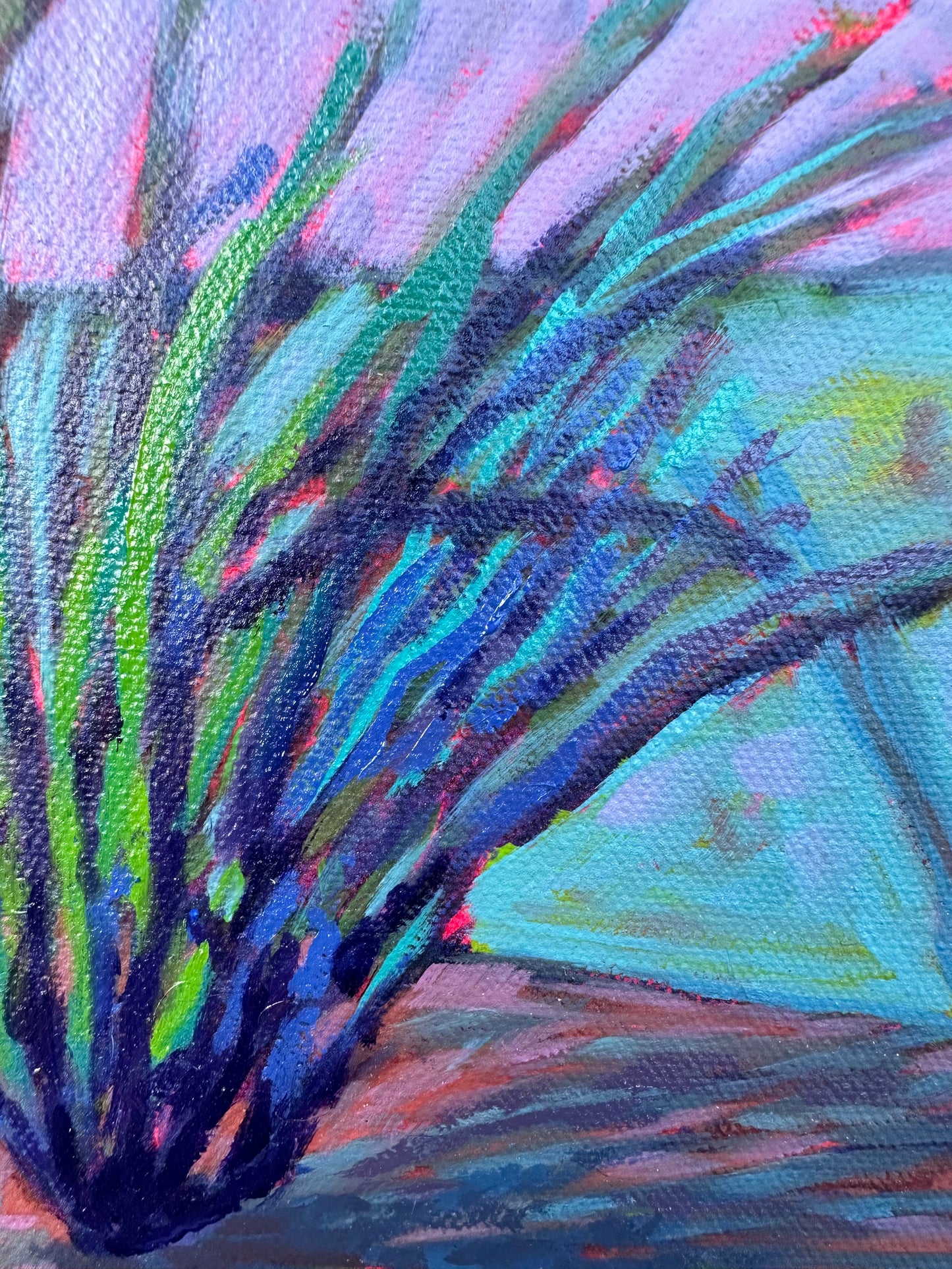 Mini Painting: Ocotillo 6x6 inches