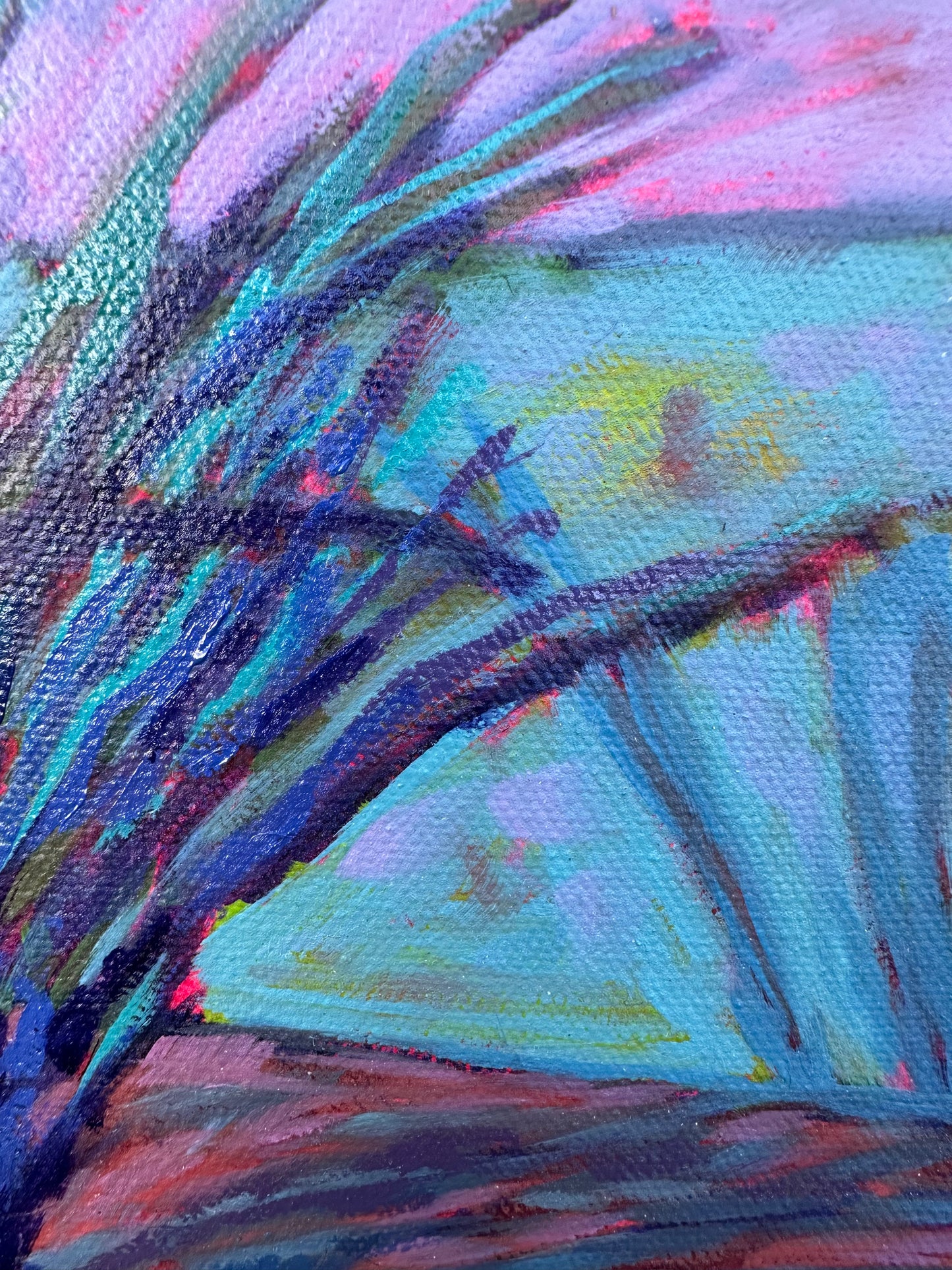 Mini Painting: Ocotillo 6x6 inches