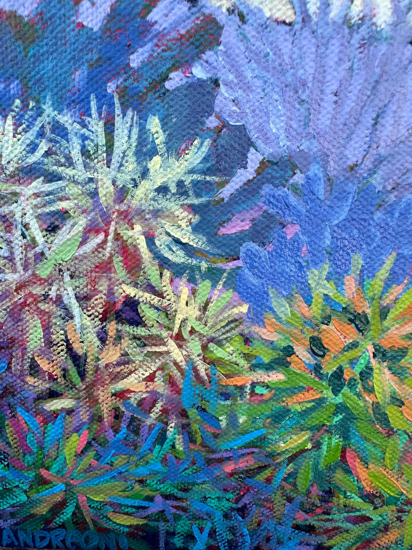 Mini Painting: Jumping Cholla 6x6 inches