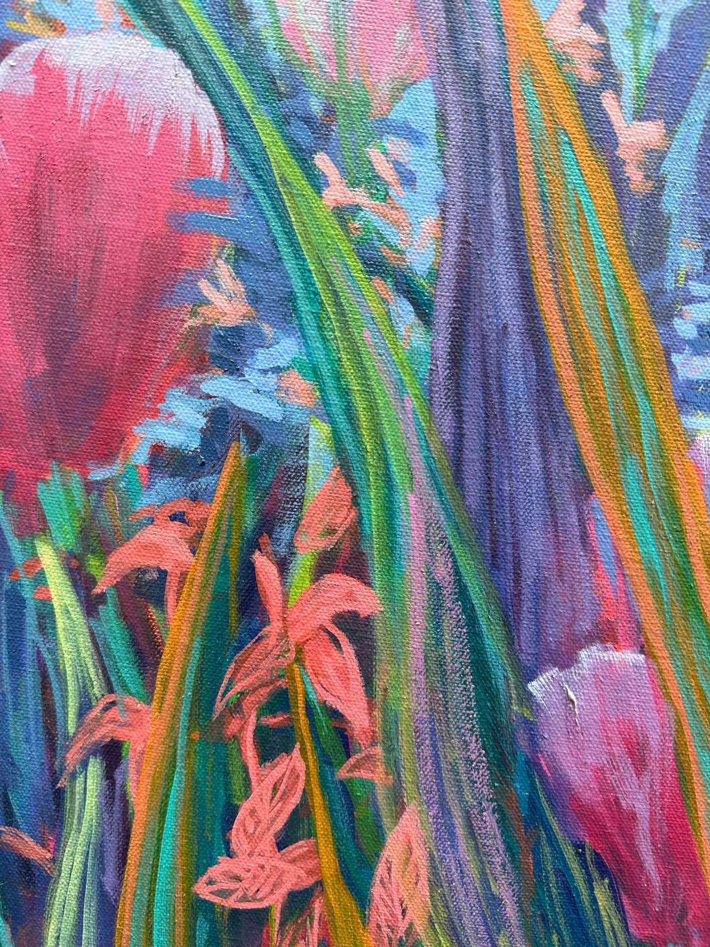 "NEW" Tulips of Luxembourg, Diptyque (2 of 2) 24x36 in