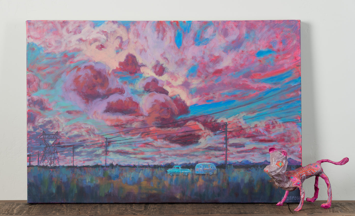 Wandering Clouds 24x36 inches