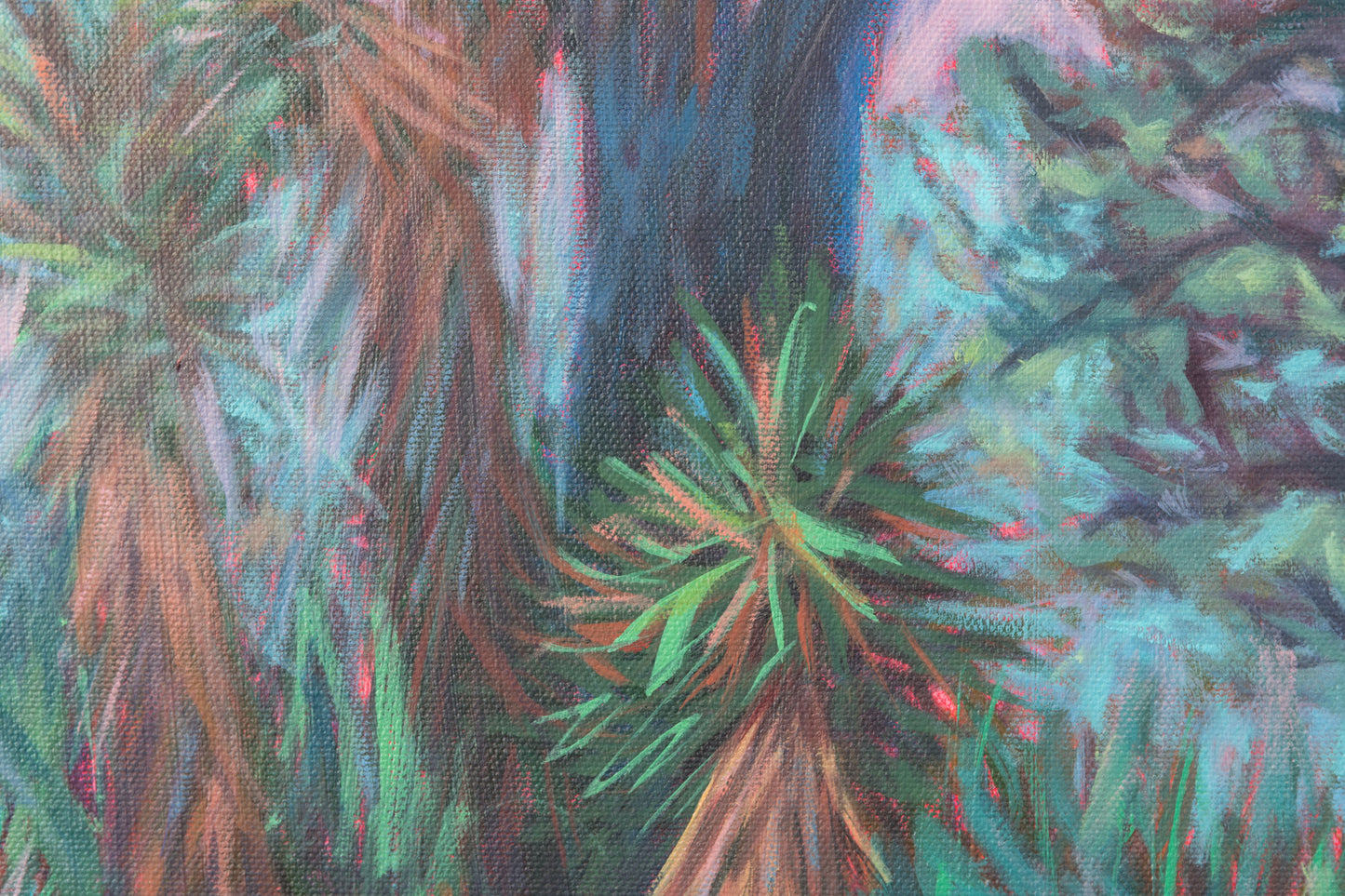 Joshua Trees 22x28 inches