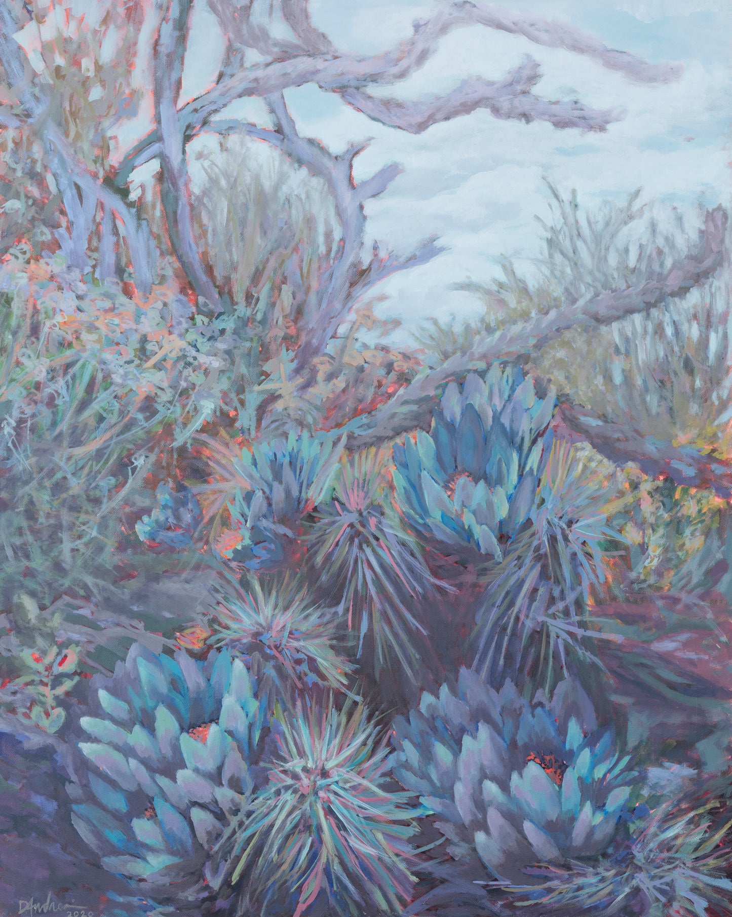 Desert Agave 24x30 inches