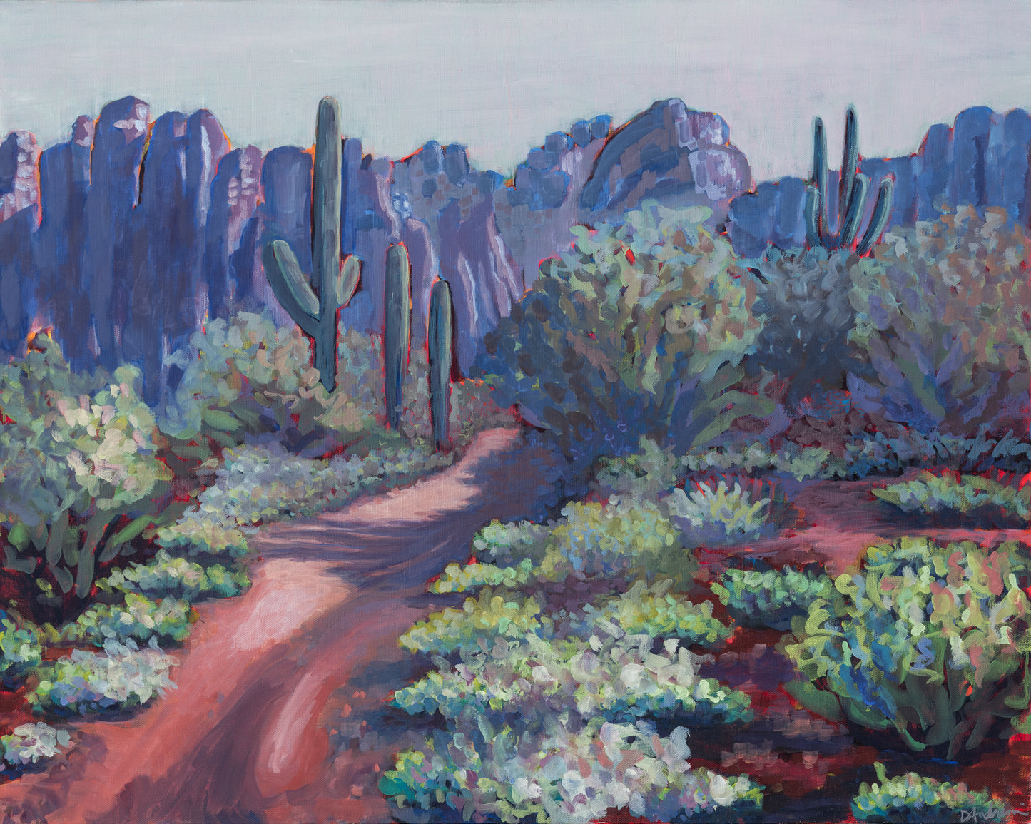 Superstition Mountain 24x30 inches