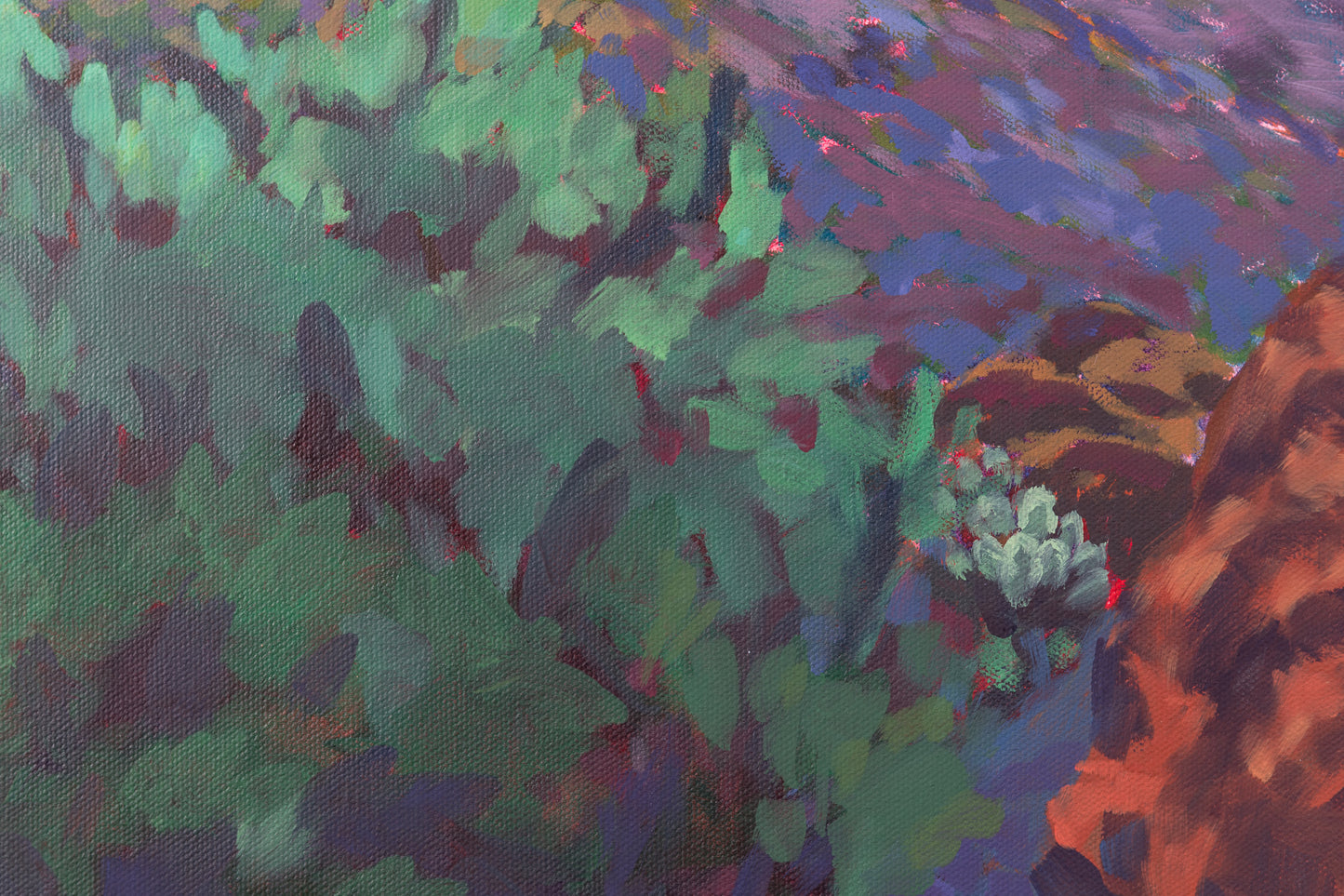 Tom's Thumb Trail 20x20 inches