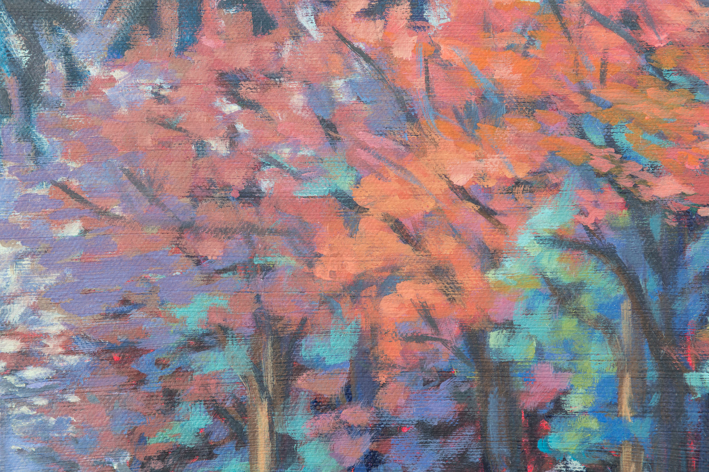 Michigan Autumn 16x12 inches