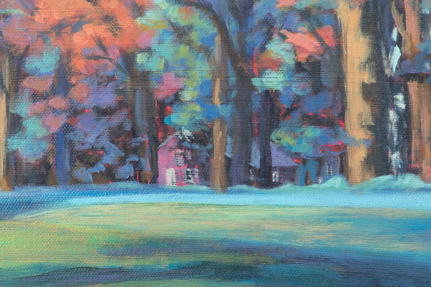 Michigan Autumn 16x12 inches