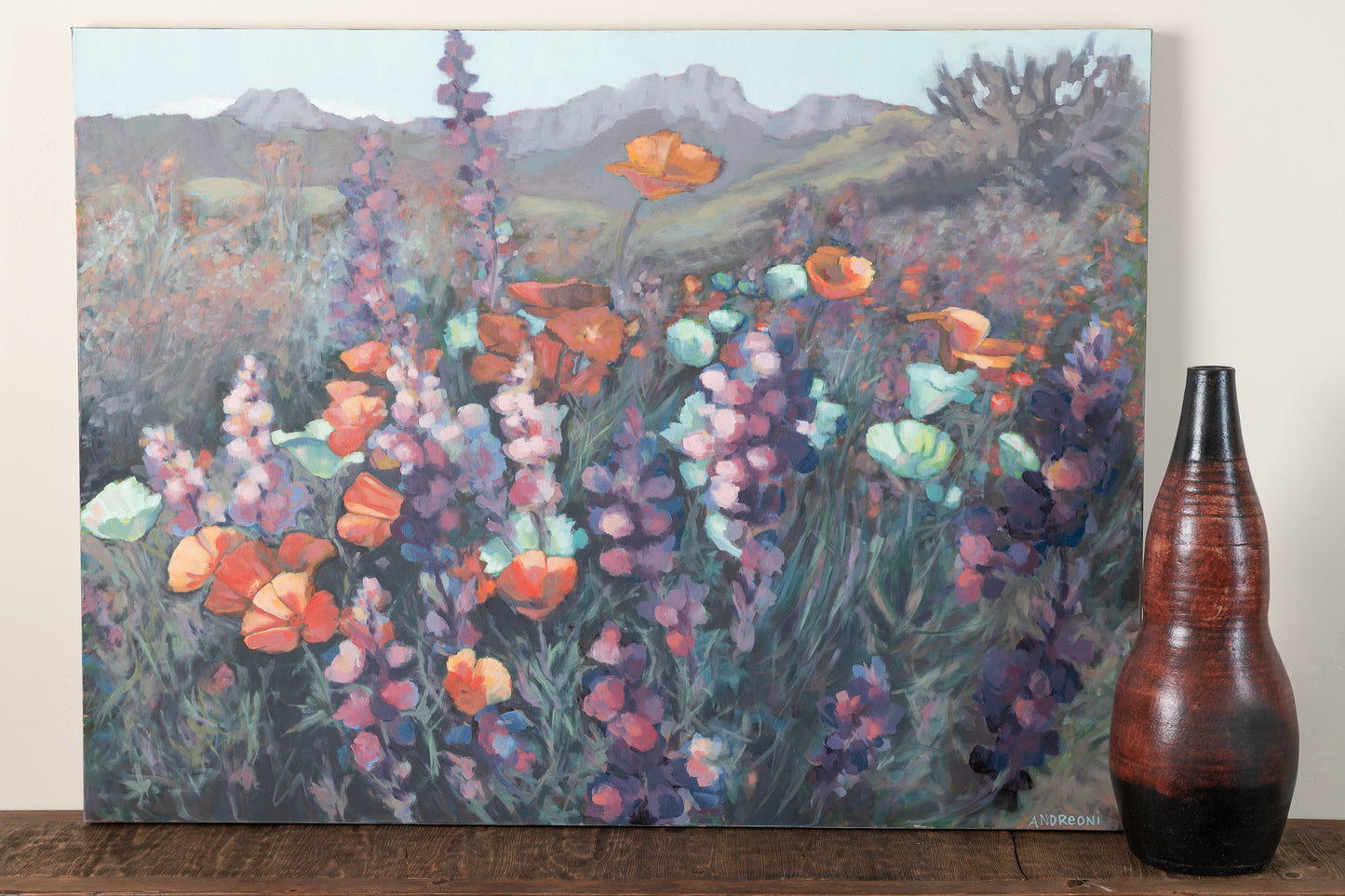 *Arizona Poppies 36x48 inches