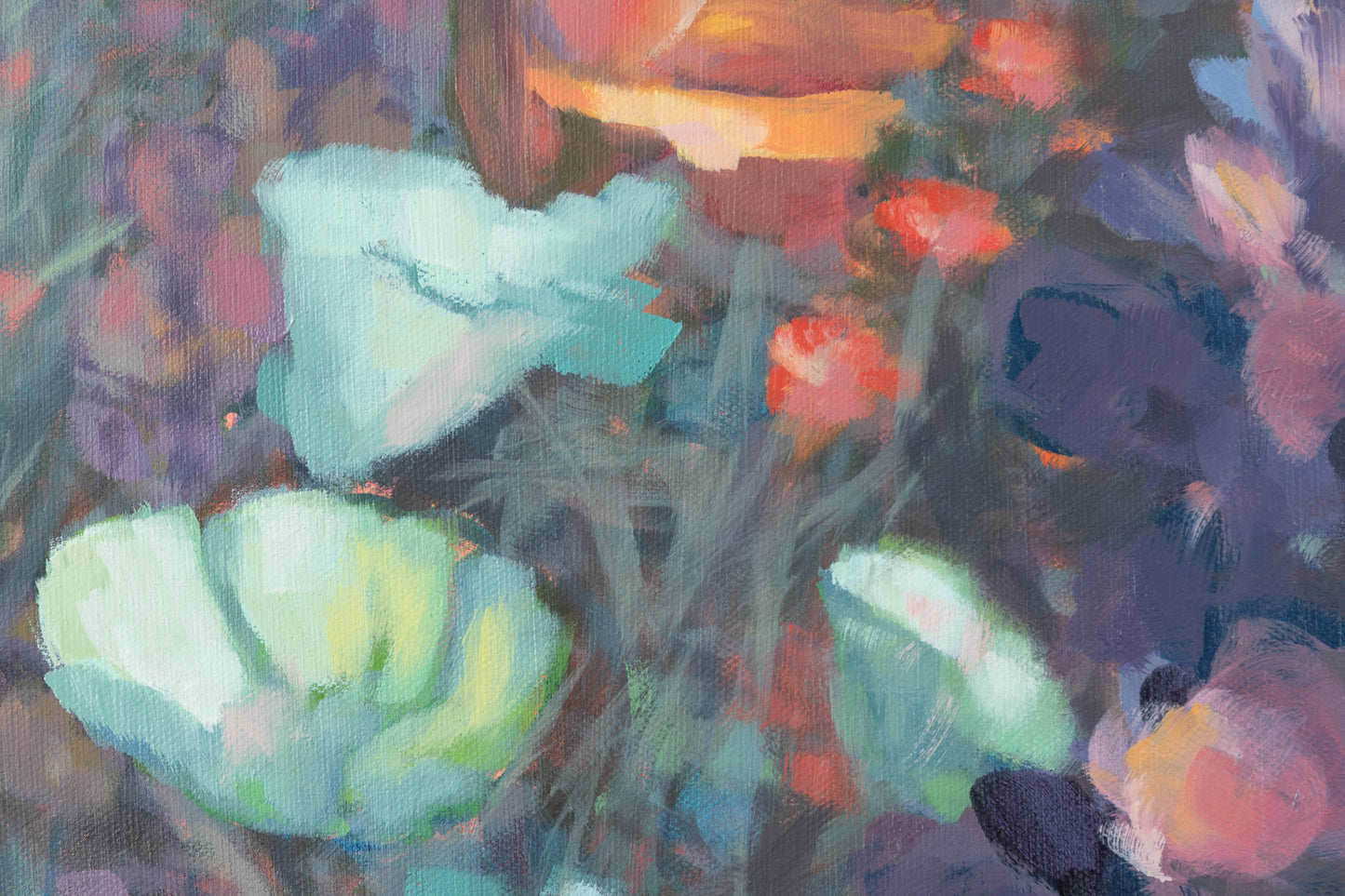 *Arizona Poppies 36x48 inches