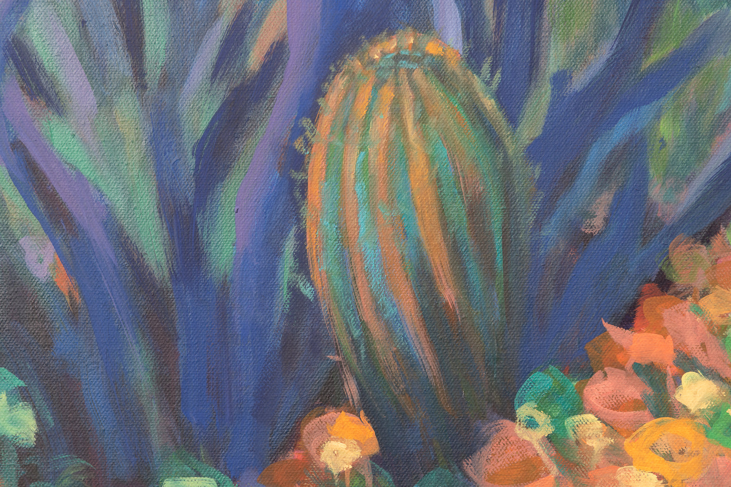 Cacti Community 30x60 inches diptyque