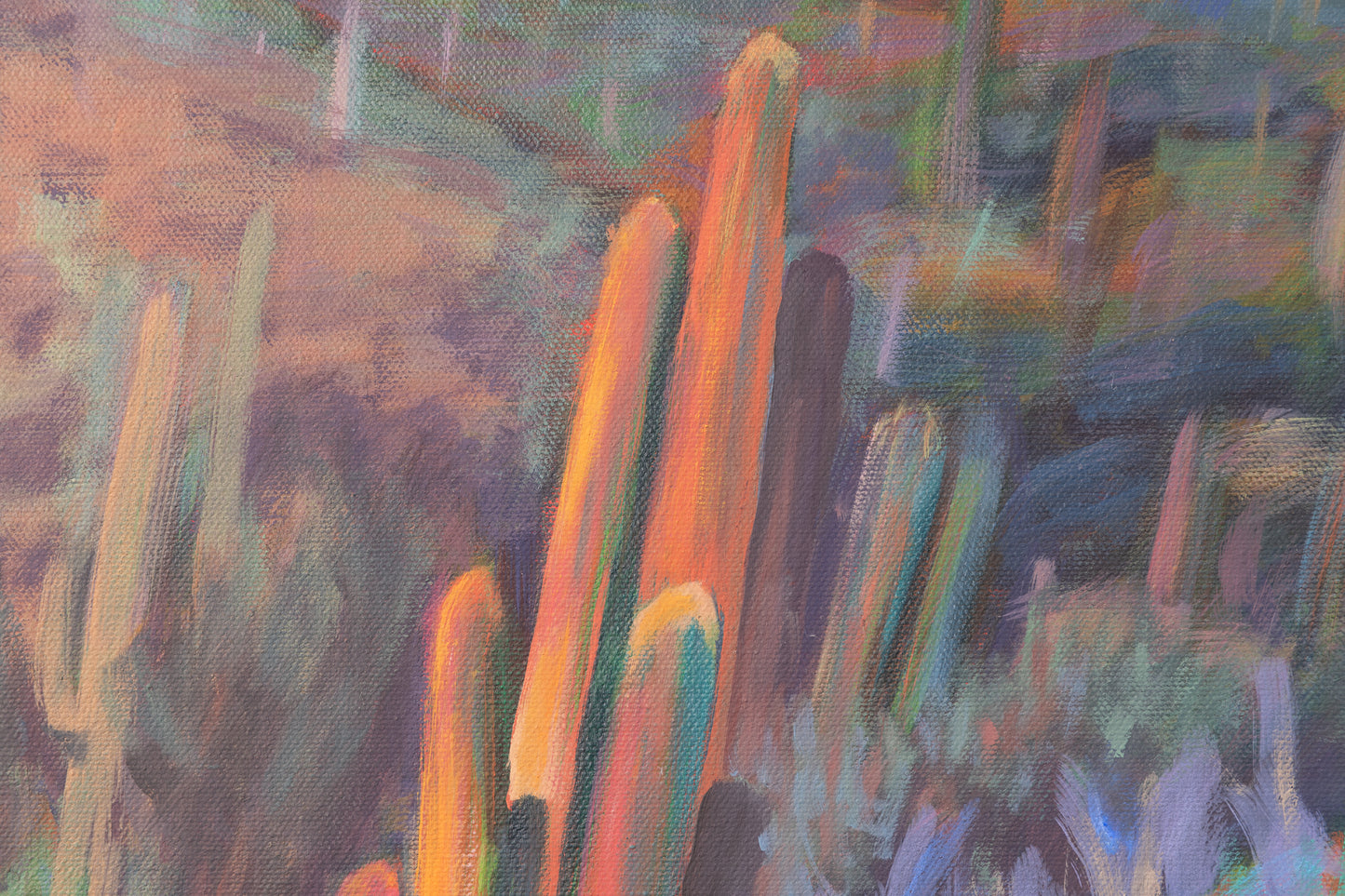 Cacti Community 30x60 inches diptyque