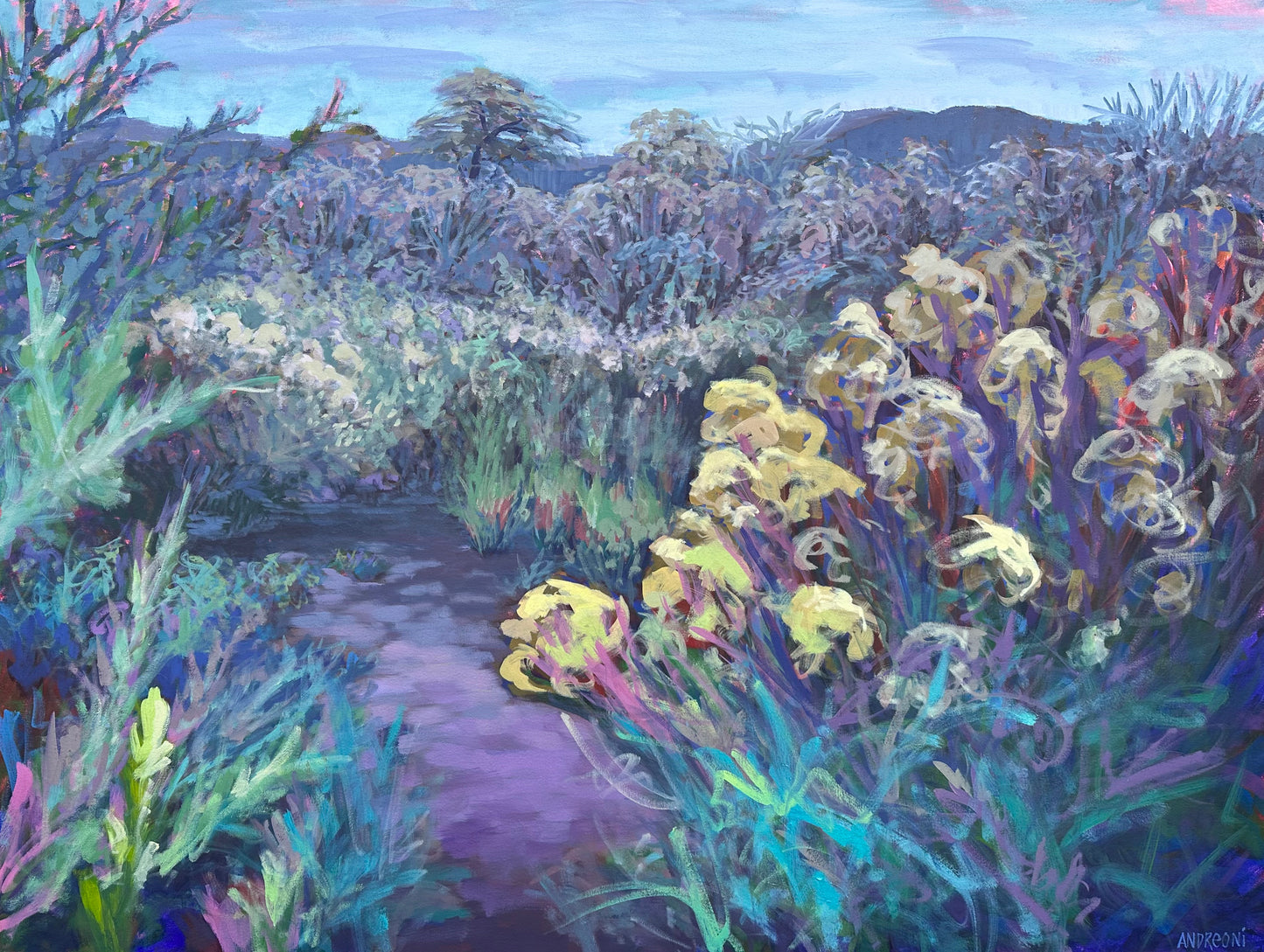 Desert Broom 36x48 inches