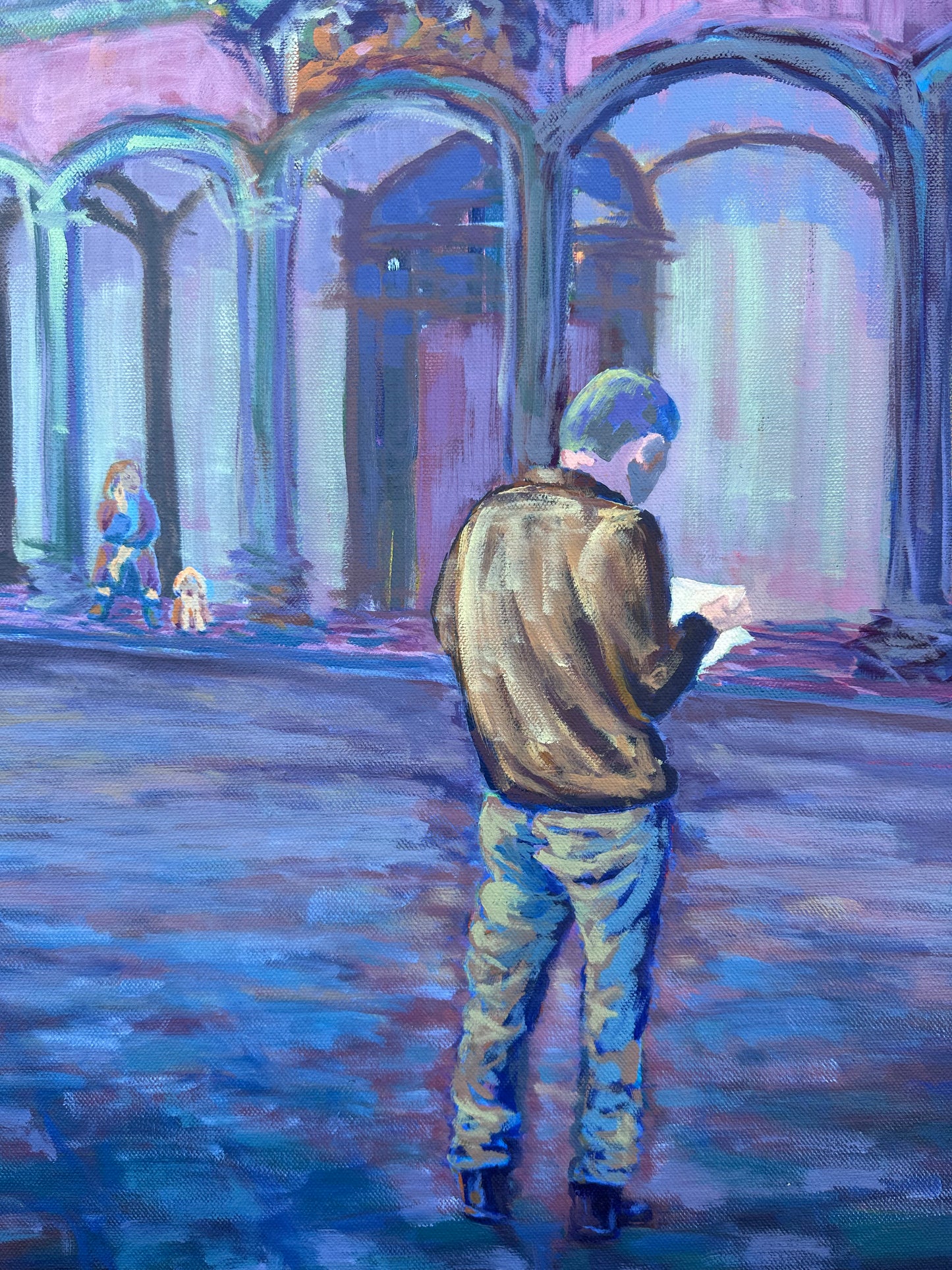 Lost in Florence 24x30 inches