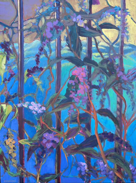 Purple Lilac Vine 30x40 inches