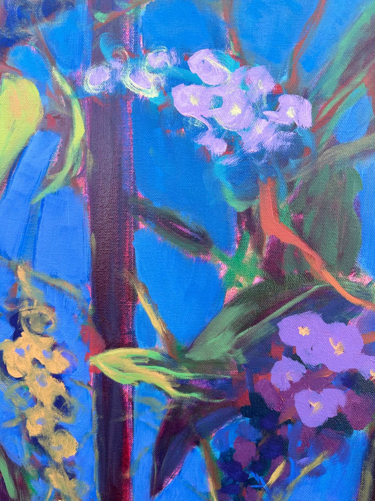 Purple Lilac Vine 30x40 inches