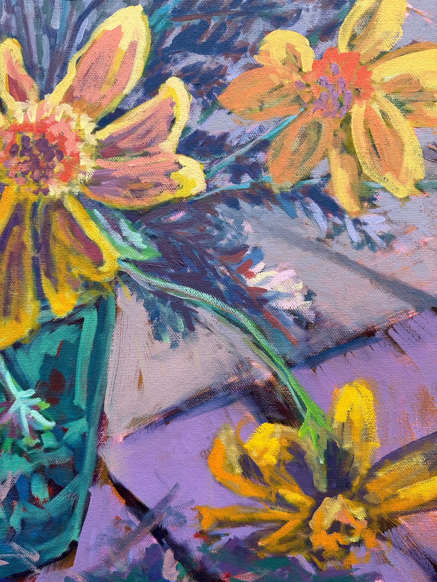 Desert Marigold 20x24 inches