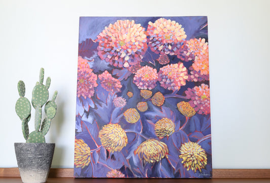 Hydrangea Heaven 24x30 inches