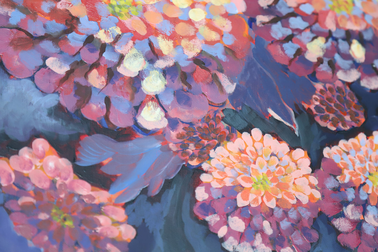 Hydrangea Heaven 24x30 inches