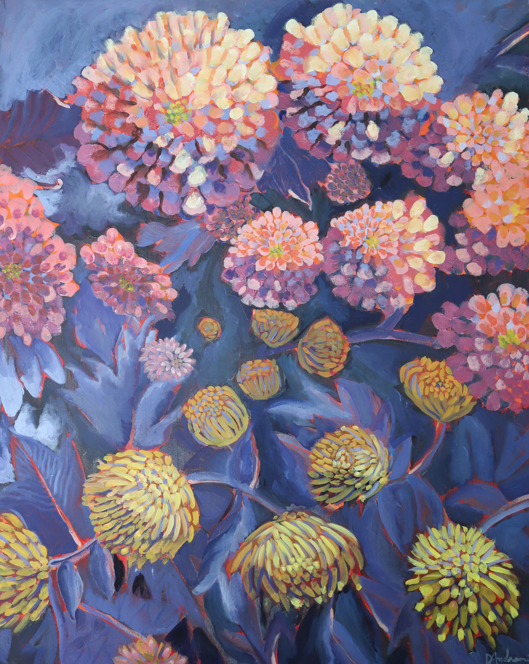 Hydrangea Heaven 24x30 inches